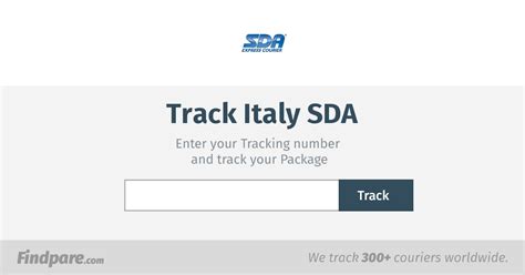 track package from italy.